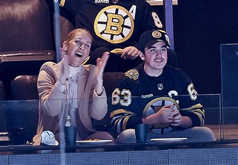 celine tilda bruin|Celine Dion at Boston Bruins game made for amazing videos.